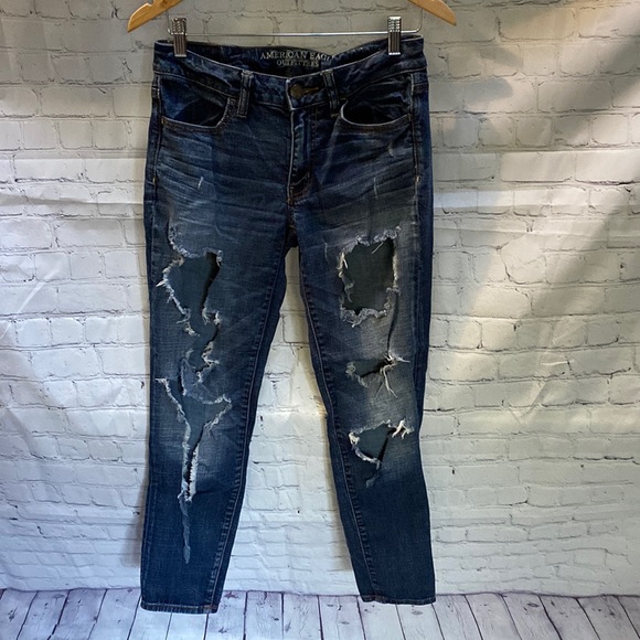American Eagle Outfitters Denim - 💚American Eagle Outfitters Distressed Jeggings Jeans